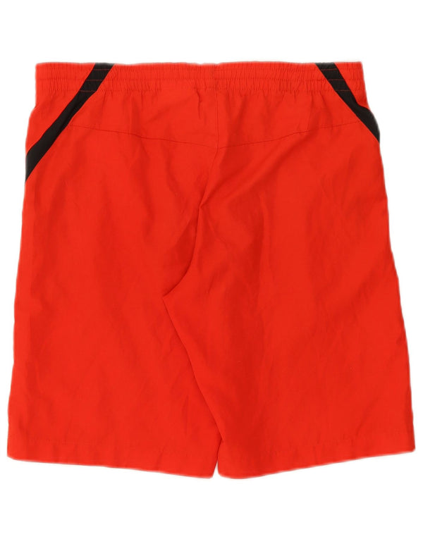 NIKE Boys Sport Shorts 10-11 Years Medium Red Polyester