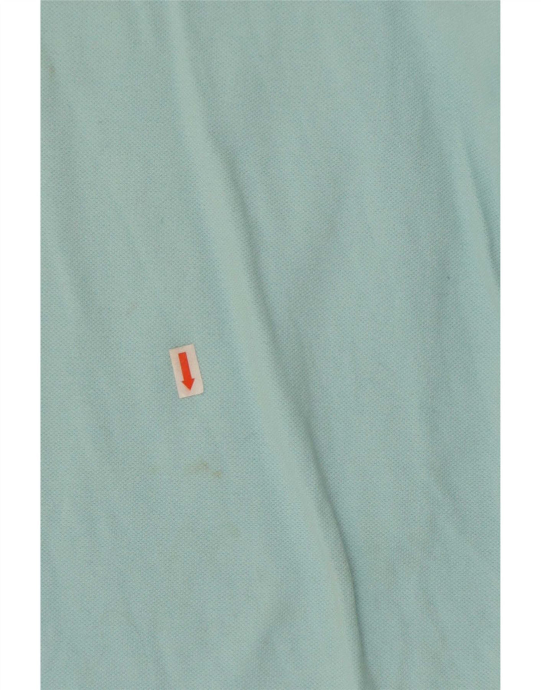Nautica Mens Polo Shirt Large Turquoise Cotton