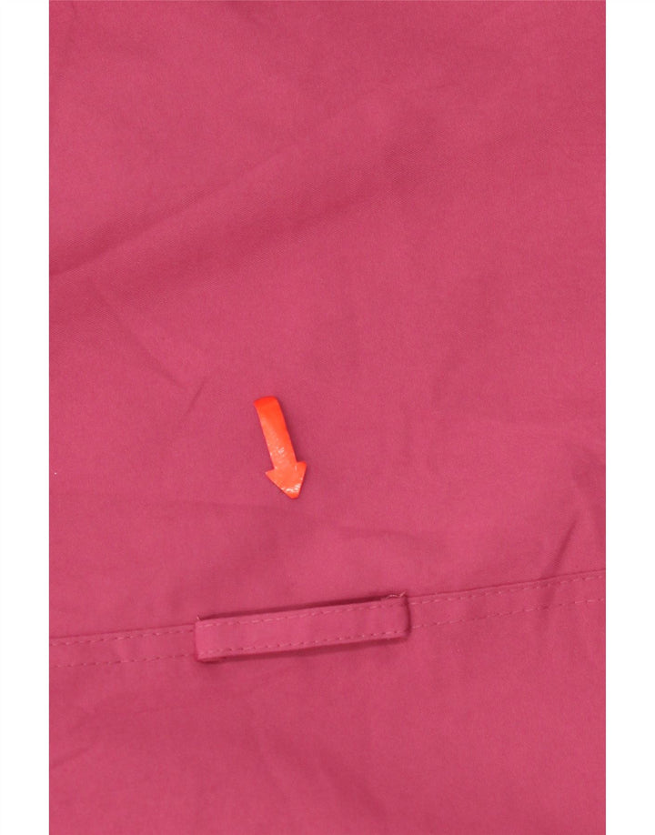 Marks & Spencer Womens Trench Coat UK 16 Large Pink Polyester