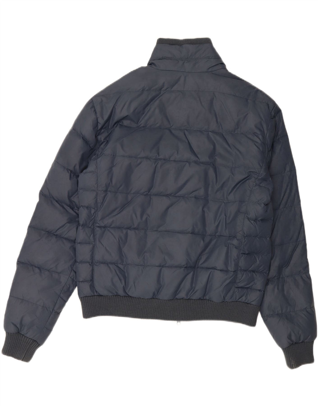 Sun68 Mens Padded Jacket UK 44 2XL Navy Blue Colourblock Polyamide