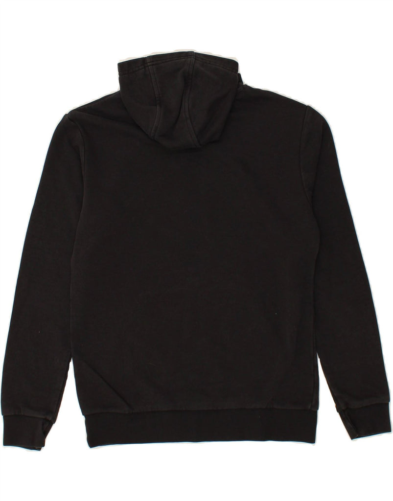 ADIDAS Boys Graphic Hoodie Jumper 13-14 Years  Black Cotton Vintage Adidas and Second-Hand Adidas from Messina Hembry 