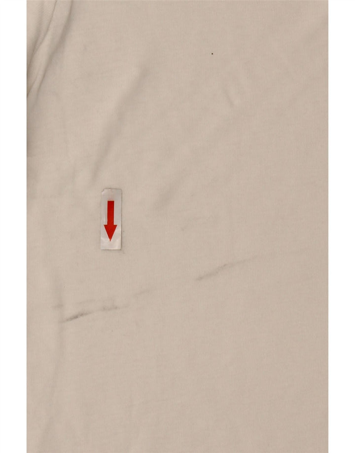 Lyle & Scott Mens T-Shirt Top Large White Cotton