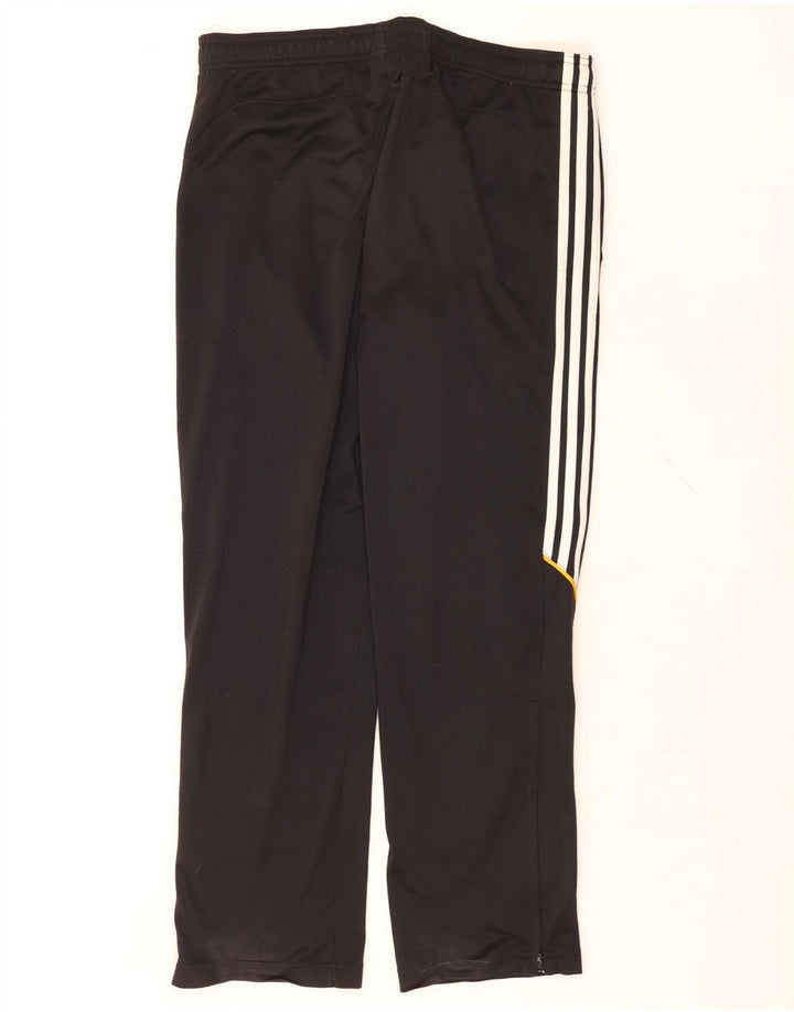 Adidas Mens Tracksuit Trousers Small  Black Polyester