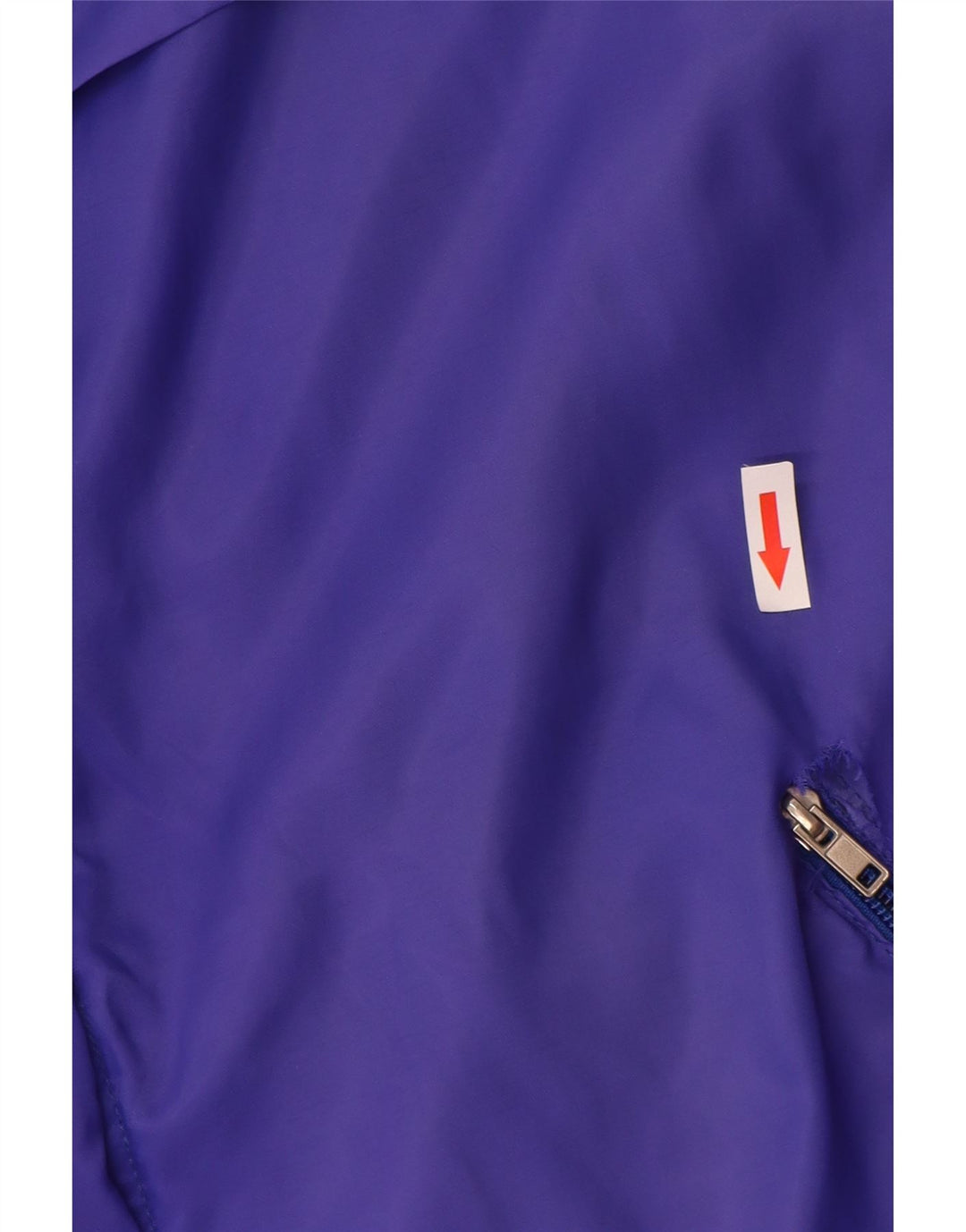 Arena Mens Hooded Rain Jacket UK 40 Large Purple Colourblock Polyamide