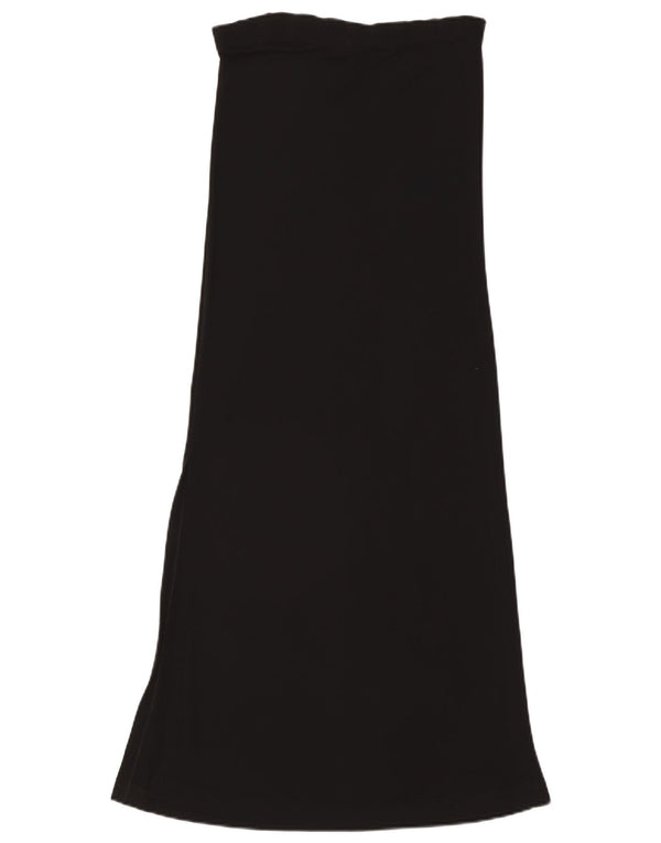 Luisa Spagnoli Womens Perugia High Waist Maxi Skirt Medium W30 Black