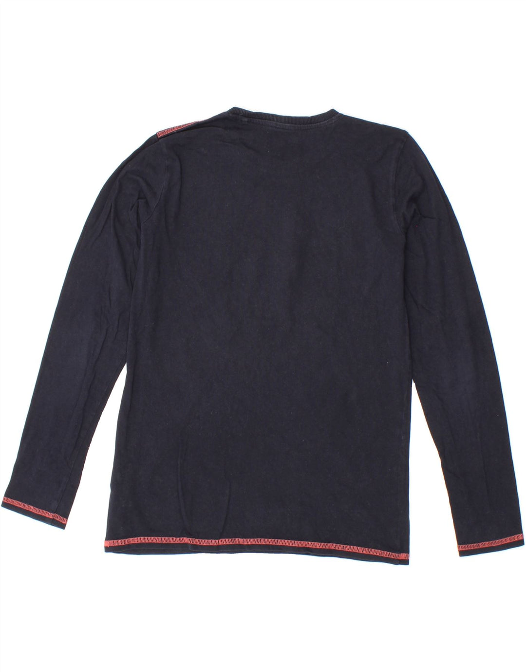 GUESS Boys Graphic Top Long Sleeve 11-12 Years Navy Blue Cotton Vintage Guess and Second-Hand Guess from Messina Hembry 