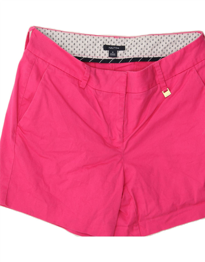 NAUTICA Womens Chino Shorts US 6 Medium W30  Pink Cotton Vintage Nautica and Second-Hand Nautica from Messina Hembry 