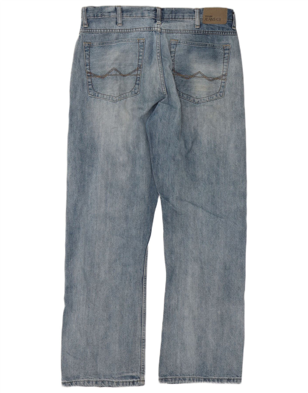 Wrangler Mens Relaxed Fit Bootcut Jeans W34 L32 Blue