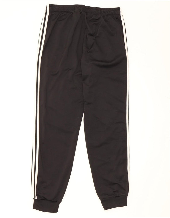 Adidas Mens Tracksuit Trousers Joggers Medium Black Polyester