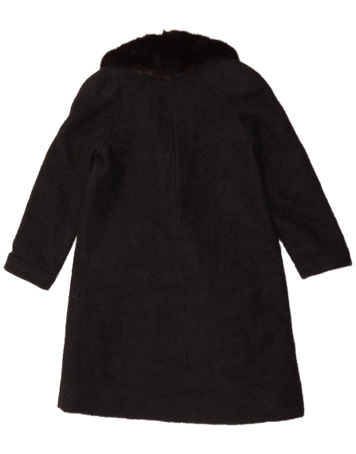 Prestige Womens Overcoat IT 42 Medium Black