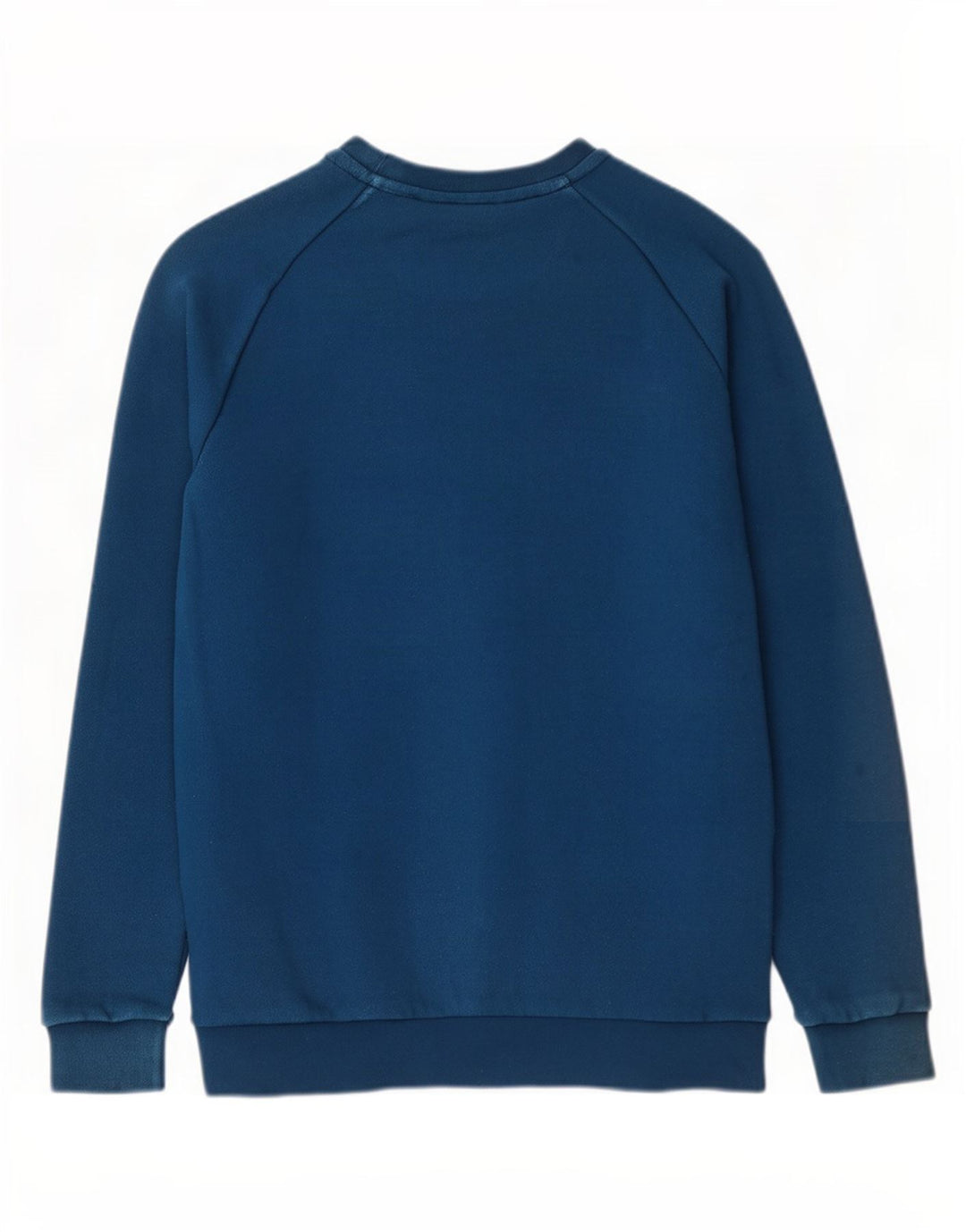 Adidas Mens Graphic Sweatshirt Jumper Medium Blue Cotton