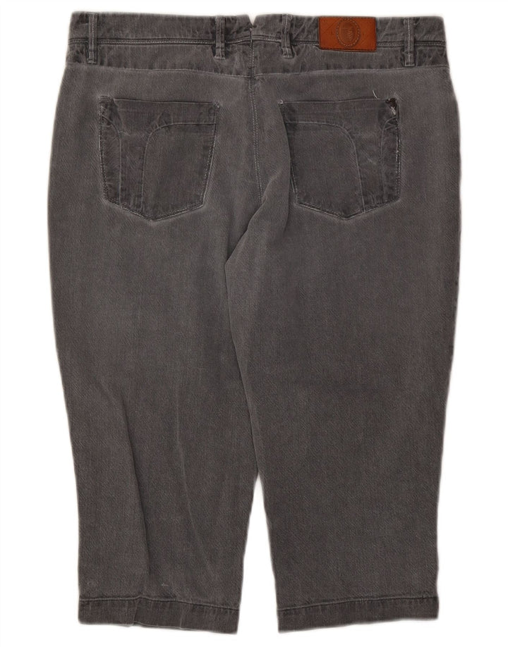 Trussardi Womens Bermuda Shorts Medium W28 Grey