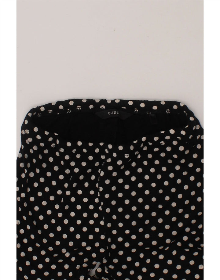 GUESS Girls Leggings 3-4 Years  Black Polka Dot Viscose Vintage Guess and Second-Hand Guess from Messina Hembry 