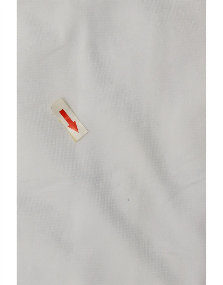 Fila Mens Tracksuit Top Jacket Medium White Colourblock Polyester
