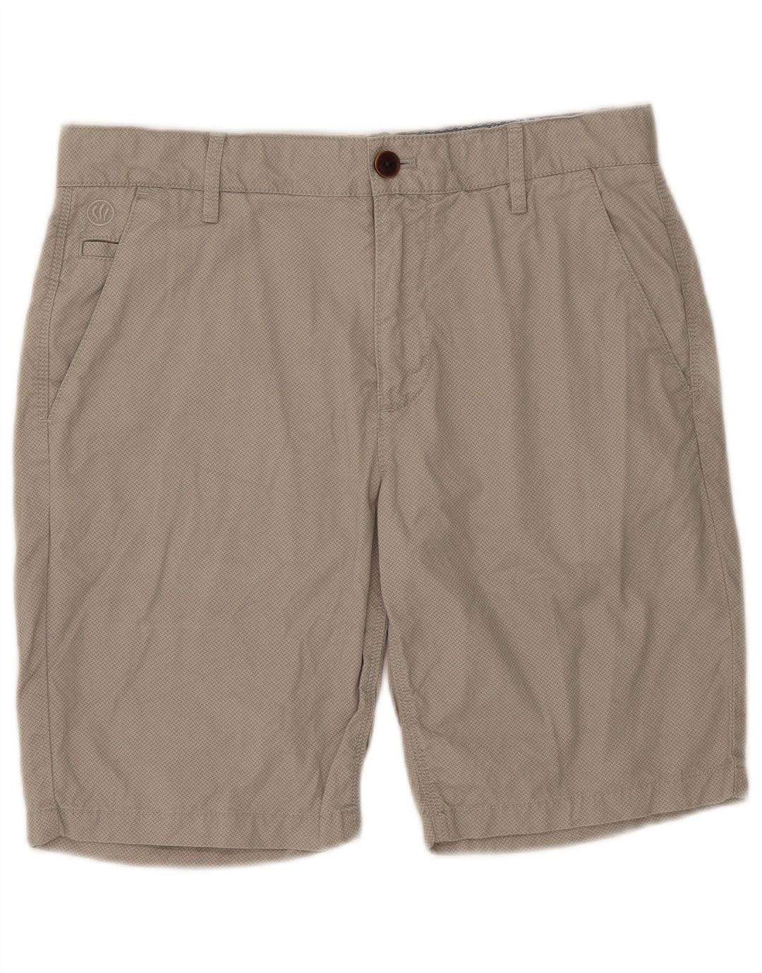 Fat Face Mens Chino Shorts W32 Medium Beige Cotton