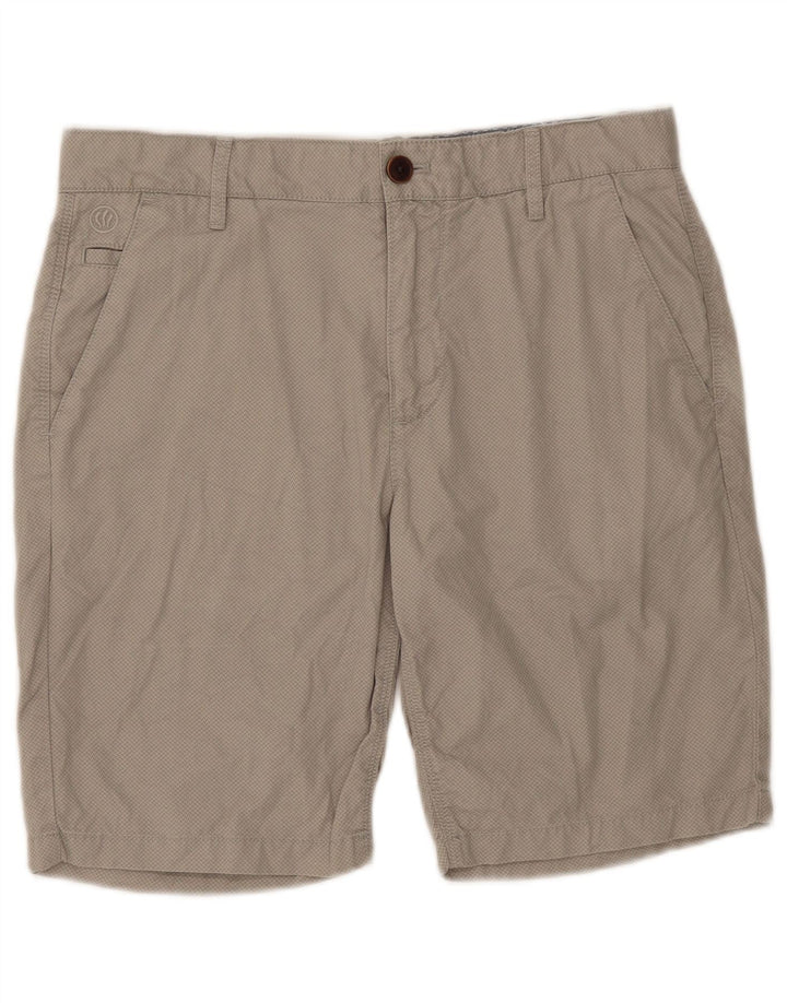Fat Face Mens Chino Shorts W32 Medium Beige Cotton