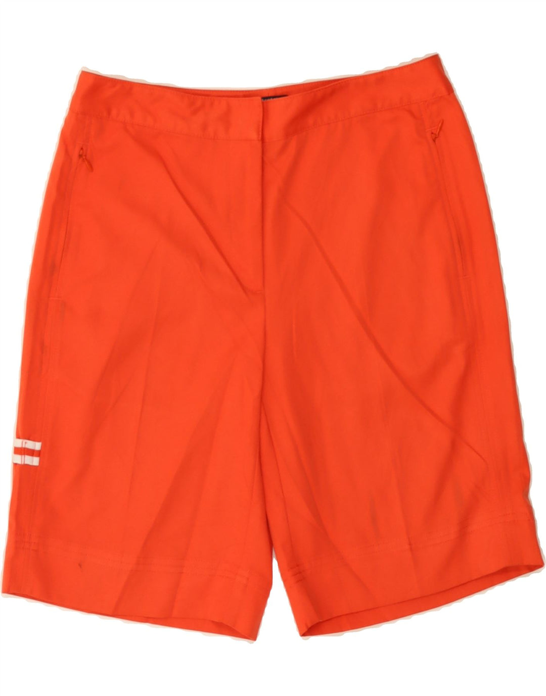 IZOD Womens Chino Shorts US 6 Medium W40  Orange Polyester Vintage Izod and Second-Hand Izod from Messina Hembry 