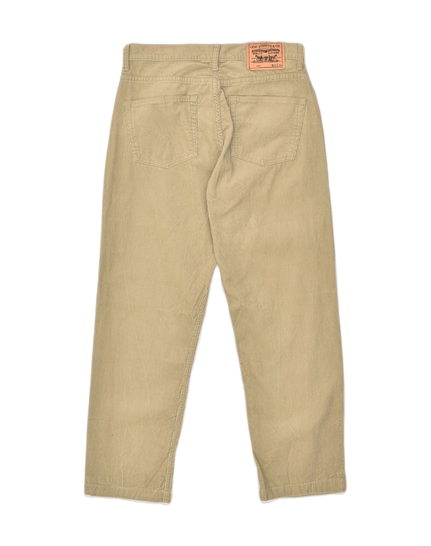 ESPRIT - Straight Fit Corduroy Trousers at our online shop
