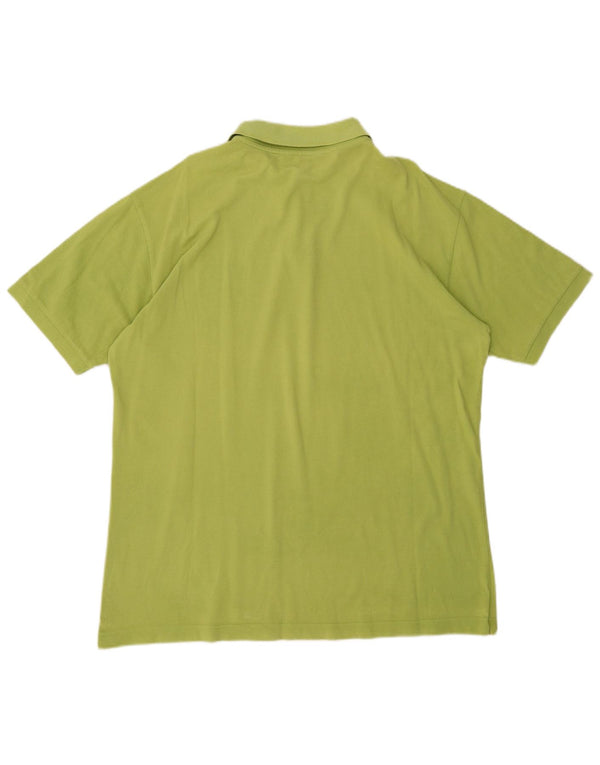 Kappa Mens Polo Shirt 2XL Green Cotton