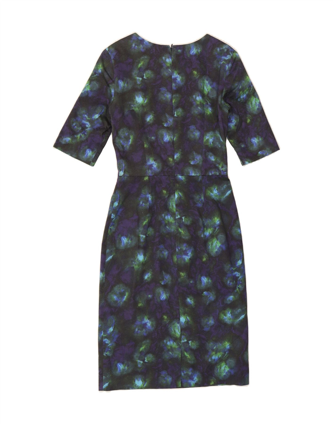 JIGSAW Womens Abstract Pattern Sheath Dress UK 8 Small  Multicoloured Vintage Jigsaw and Second-Hand Jigsaw from Messina Hembry 