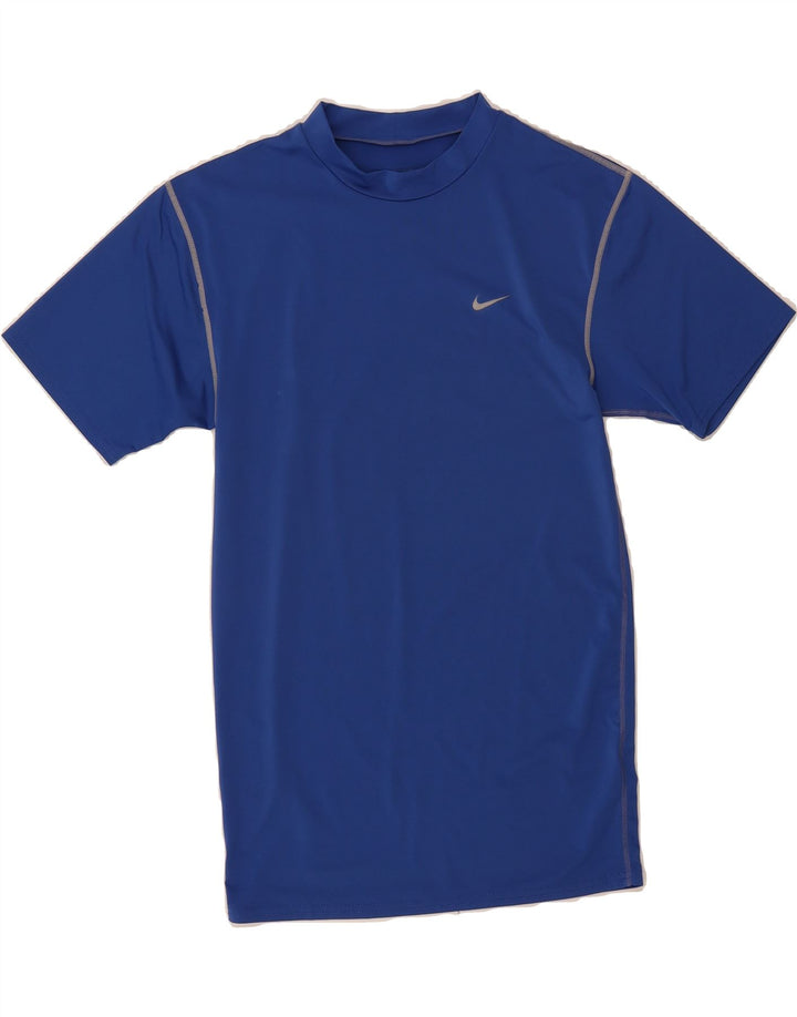 NIKE Mens T-Shirt Top Small Blue Vintage Nike and Second-Hand Nike from Messina Hembry 