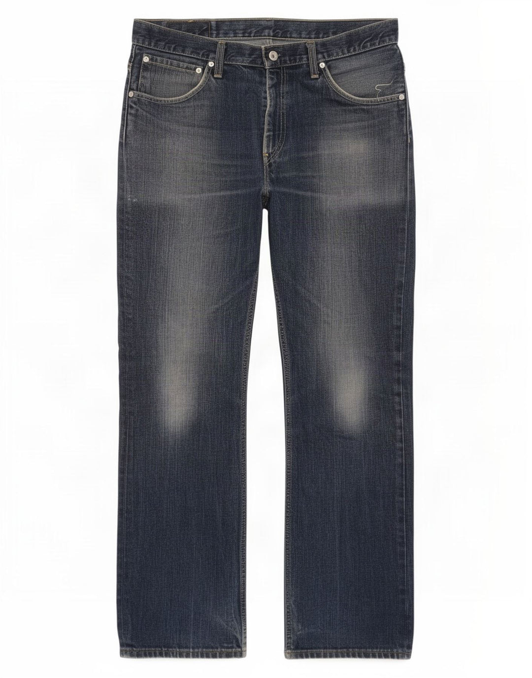 Levi's Mens 507 Bootcut Jeans W34 L34 Blue Cotton