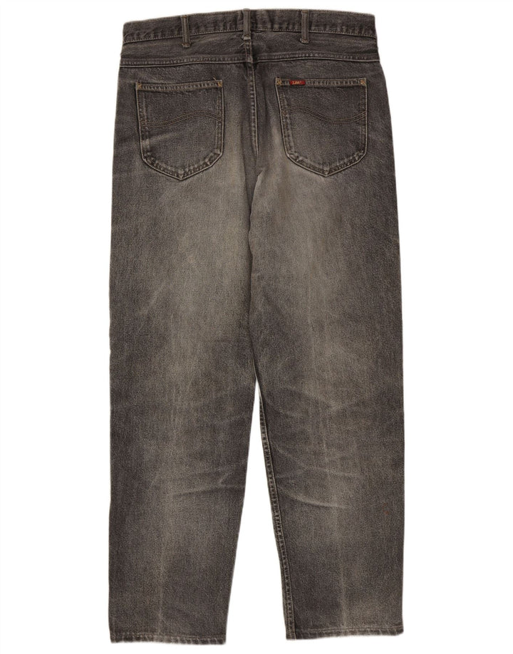 Lee Mens Loose Jeans W36 L32 Grey Cotton