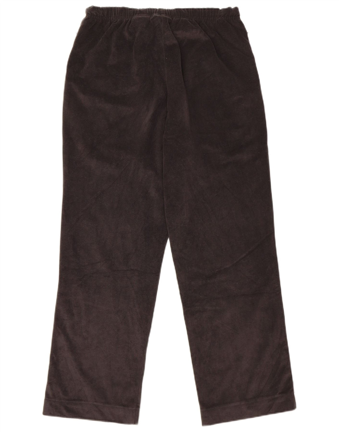 Diadora Womens Velour Tracksuit Trousers UK 10 Small  Grey Polyester