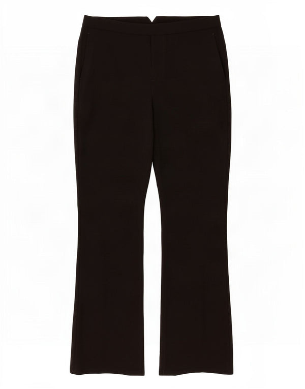 Zara Womens Flare Suit Trousers Large W30 L33 Black