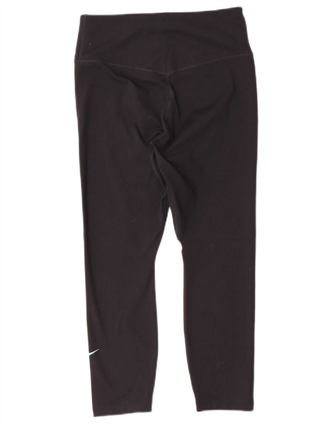 NIKE Womens Dri Fit Capri Leggings UK 8 Small  Black Polyester