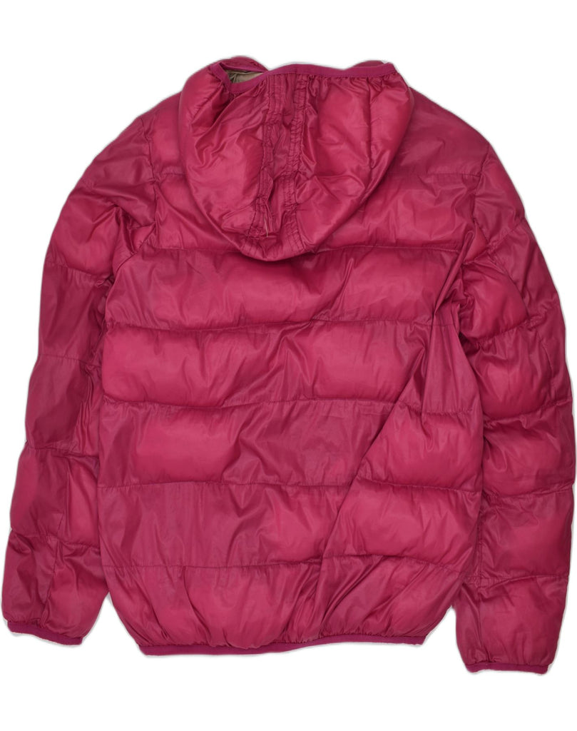 BEST COMPANY Girls Hooded Padded Jacket 11-12 Years Pink Polyamide | Vintage Best Company | Thrift | Second-Hand Best Company | Used Clothing | Messina Hembry 