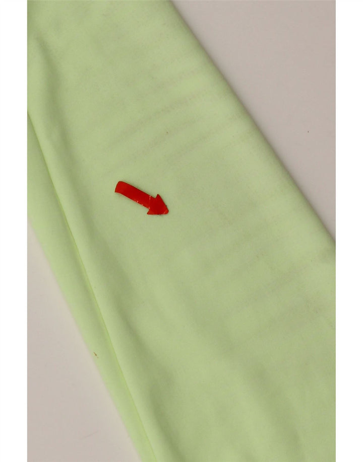 Nike Womens Dri Fit Zip Neck Pullover Tracksuit Top UK 14 Medium Green