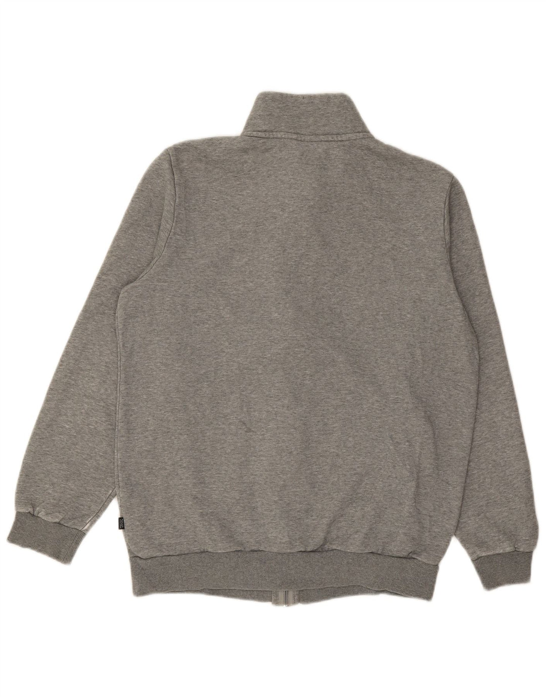 Puma Mens Tracksuit Top Jacket Small Grey Cotton