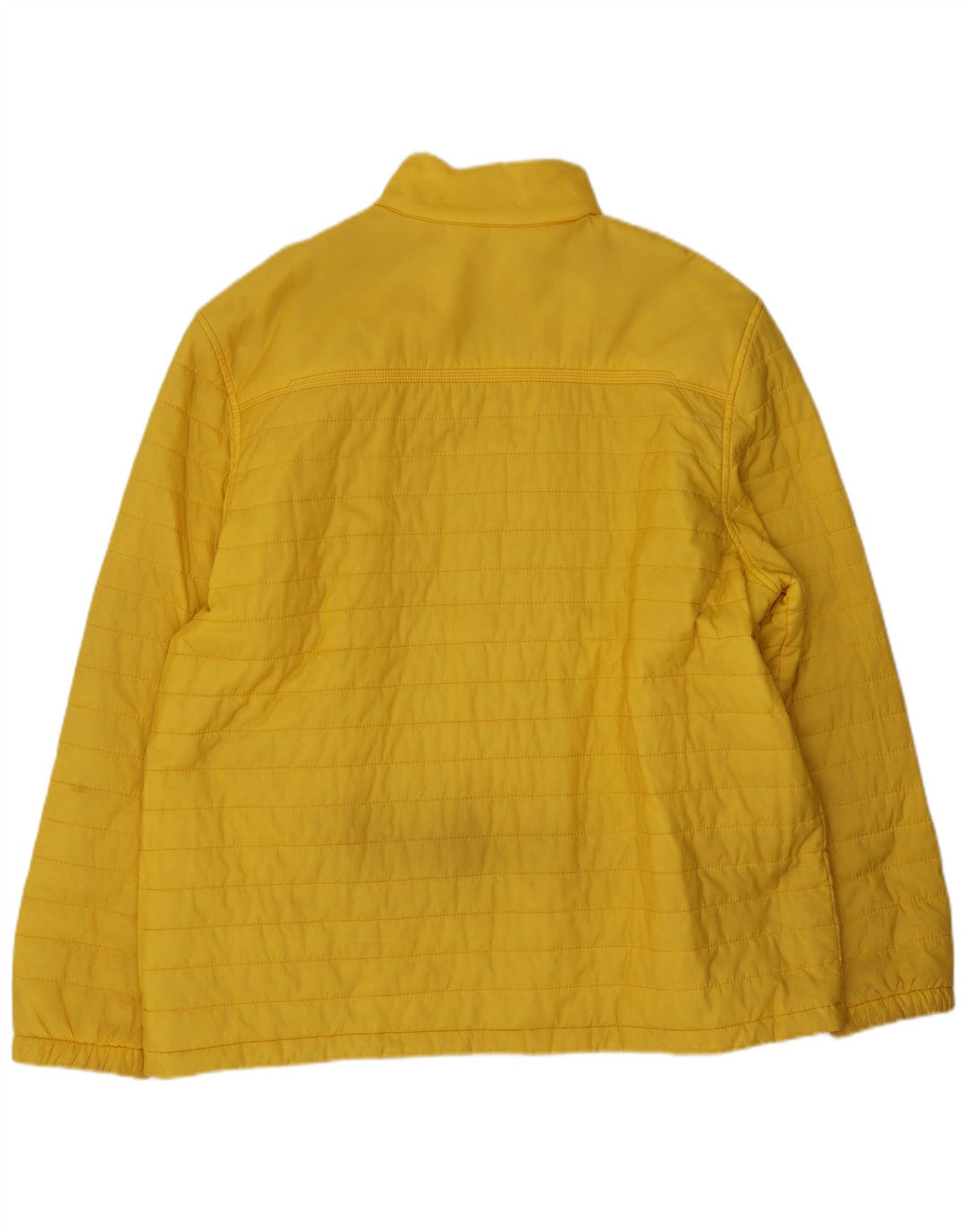 Timberland Mens Padded Jacket UK 46 3XL Yellow Nylon