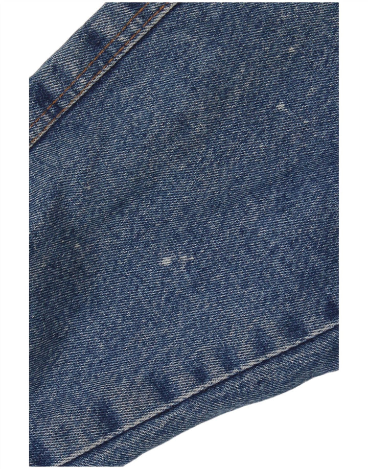 POP 84 Mens Denim Jacket UK 36 Small Blue Cotton