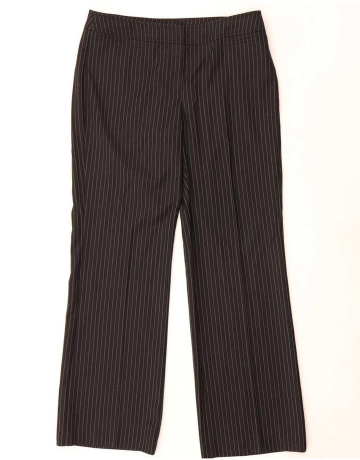 Esprit Womens 2 Button Piece Suit UK 12 Medium W30 L30 Black Striped