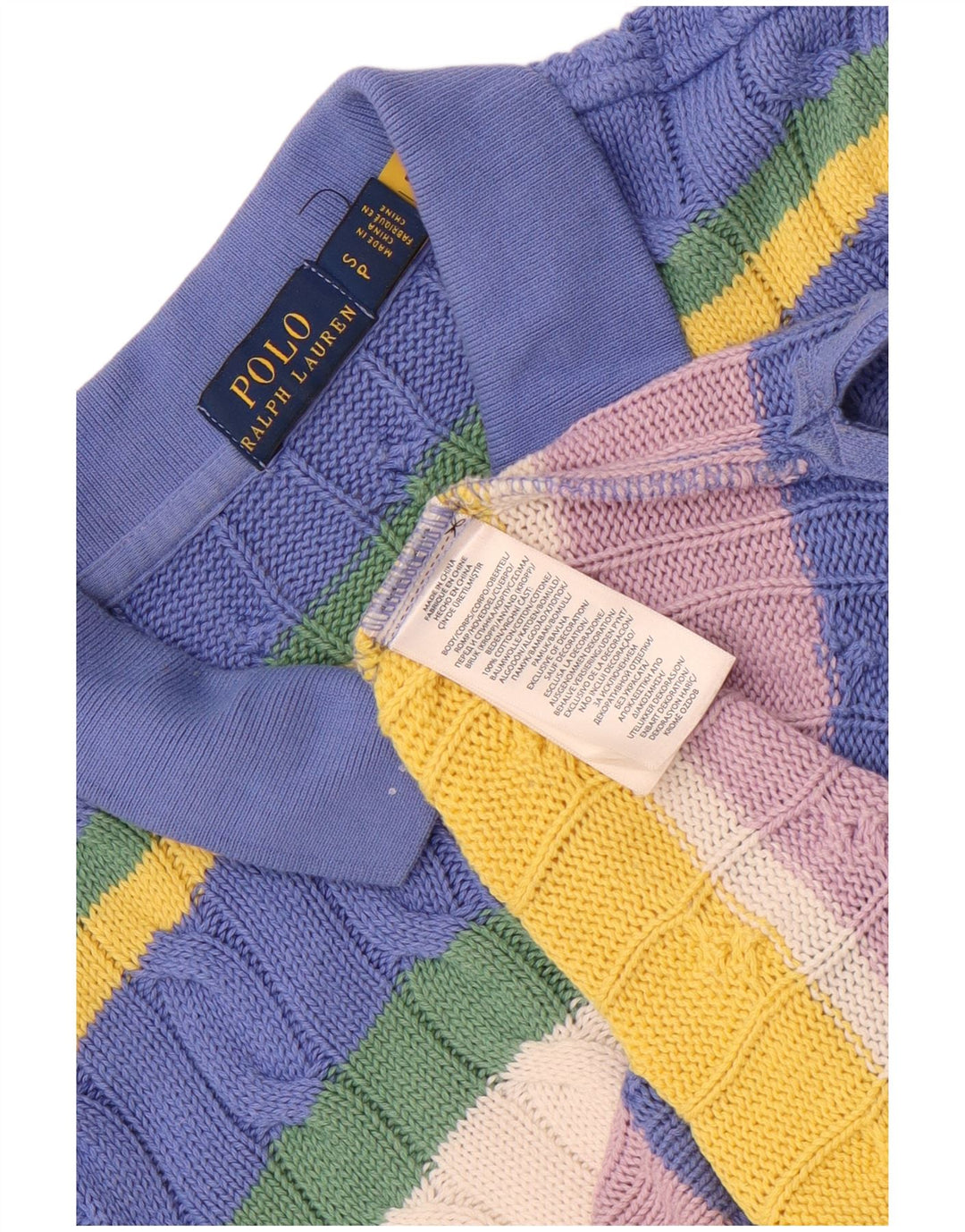 Polo Ralph Lauren Girls 11-12 Years Small Multicoloured Striped
