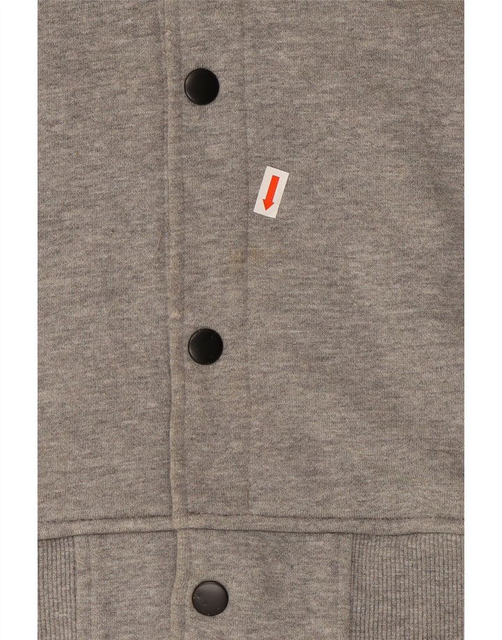 Vans Mens Hooded Tracksuit Top Jacket Small Red Colourblock Cotton