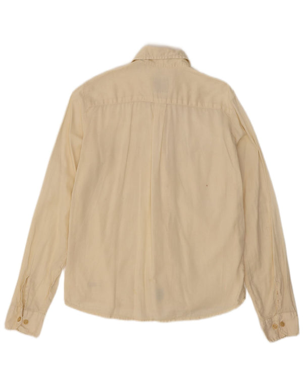 Murphy & Nye Womens Shirt UK 16 Large Beige Cotton