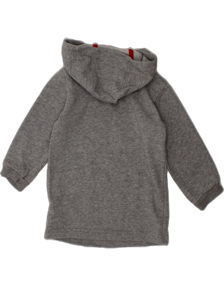 ADIDAS Baby Boys Graphic Hoodie Jumper 9-12 Months Grey Cotton Vintage Adidas and Second-Hand Adidas from Messina Hembry 