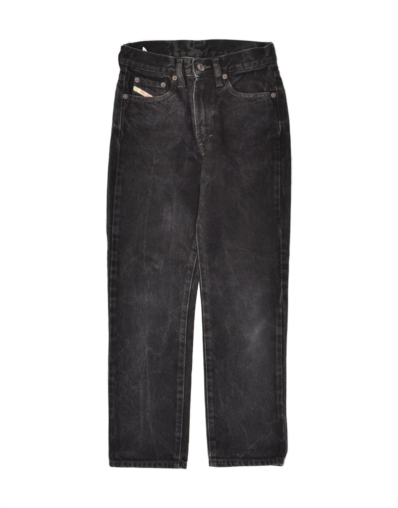 DIESEL Girls Straight Jeans 7-8 Years W24 L24 Black Cotton | Vintage Diesel | Thrift | Second-Hand Diesel | Used Clothing | Messina Hembry 
