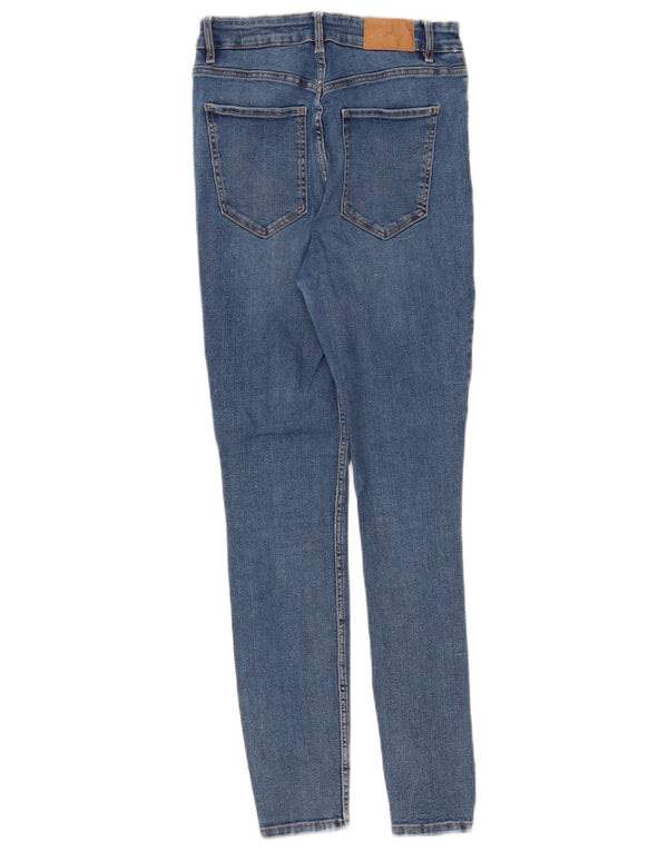 Zara Womens High Waist Skinny Jeans EU 40 Medium W30 L28 Blue
