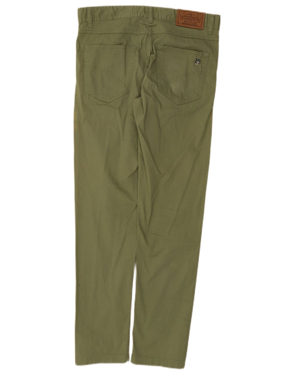 Harmont & Blaine Womens Narrow Fit Skinny Casual Trousers W30 L30 Green