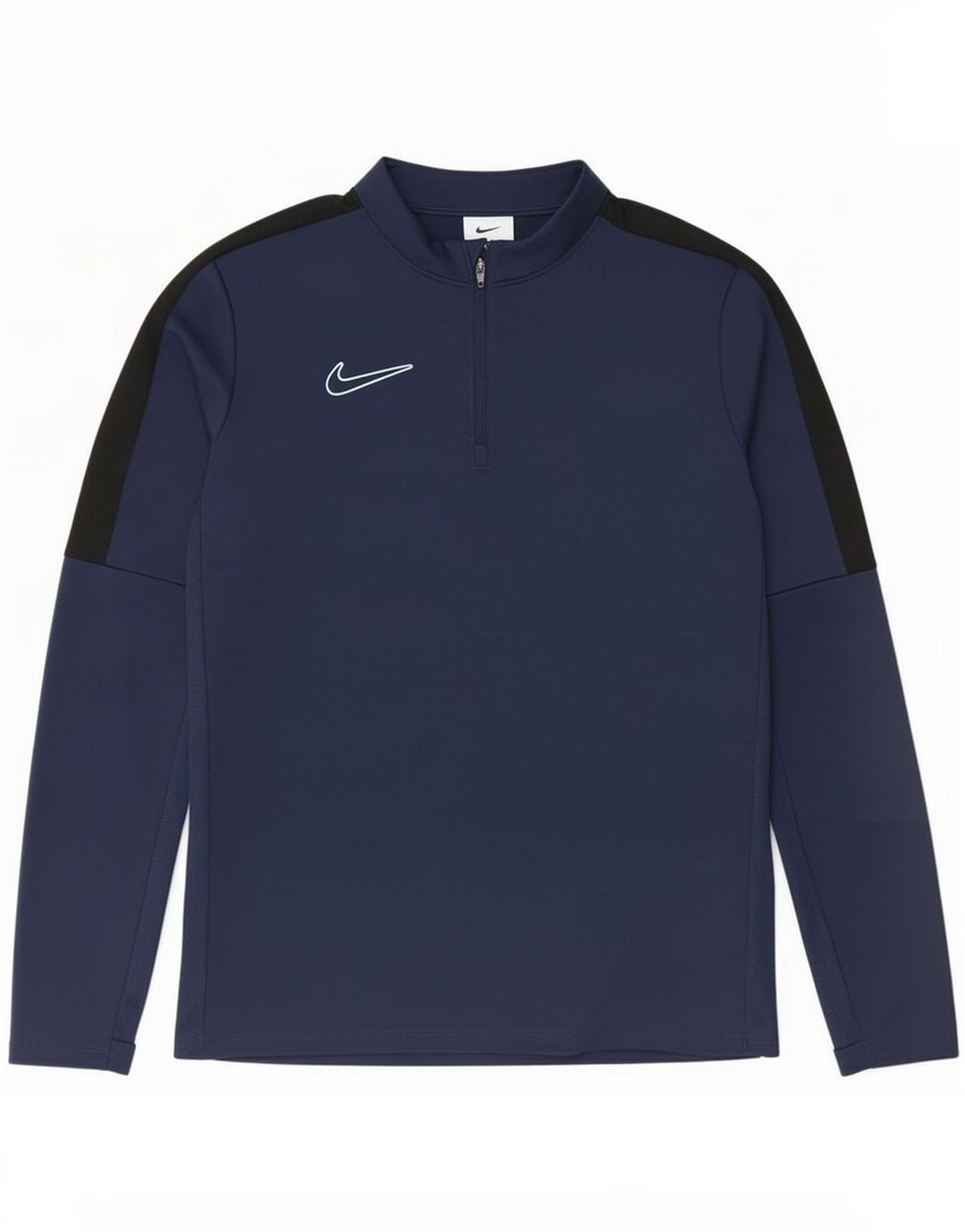 Nike Boys Dri Fit Pullover Tracksuit Top 6-7 Years Large Navy Blue