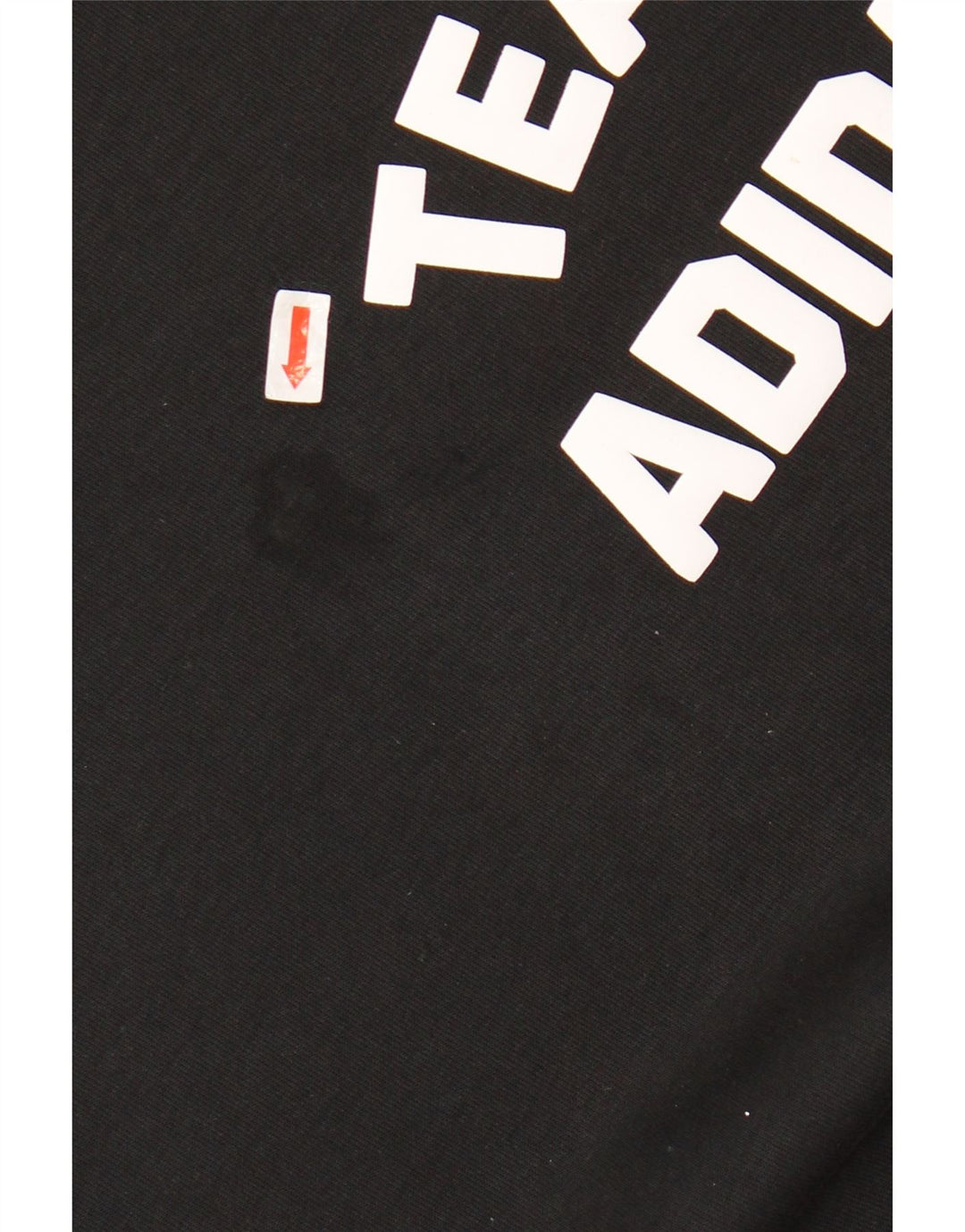 ADIDAS Mens Graphic Sweatshirt Jumper Large Black Cotton