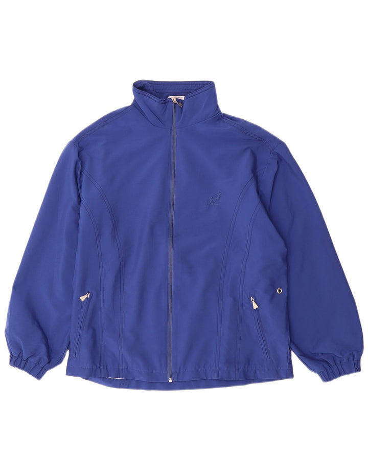 AUSTRALIAN L'ALPINA Womens Tracksuit Top Jacket IT 49 XL Blue Polyester