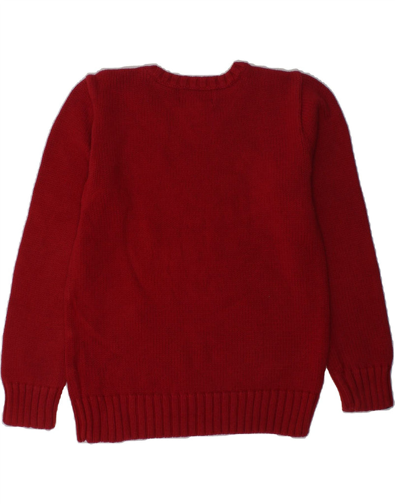 POLO RALPH LAUREN Boys Crew Neck Jumper Sweater 6-7 Years Red Cotton | Vintage Polo Ralph Lauren | Thrift | Second-Hand Polo Ralph Lauren | Used Clothing | Messina Hembry 