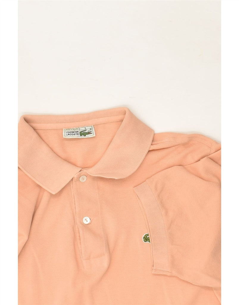 LACOSTE Mens Polo Shirt Size 3 Small Beige | Vintage Lacoste | Thrift | Second-Hand Lacoste | Used Clothing | Messina Hembry 