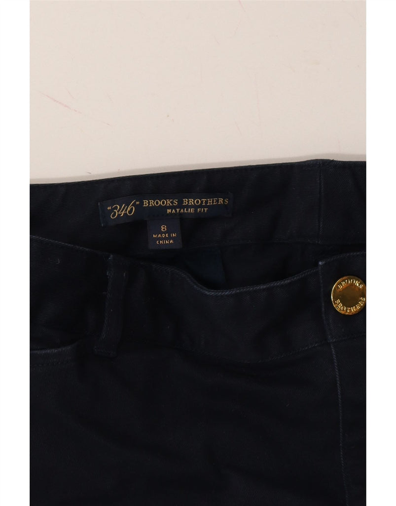 BROOKS BROTHERS Womens 346 Slim Jeans US 8 Medium W32 L28 Navy Blue Cotton Vintage Brooks Brothers and Second-Hand Brooks Brothers from Messina Hembry 