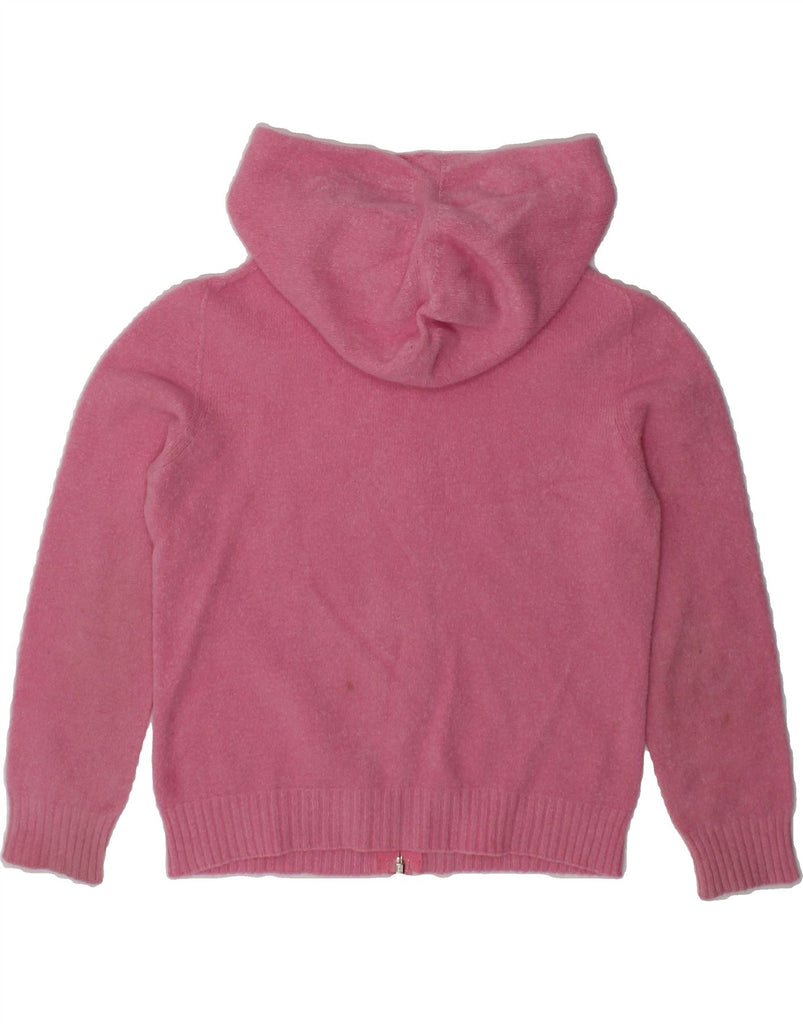 BLUMARINE Girls Hooded Cardigan Sweater 2-3 Years Pink Viscose | Vintage Blumarine | Thrift | Second-Hand Blumarine | Used Clothing | Messina Hembry 